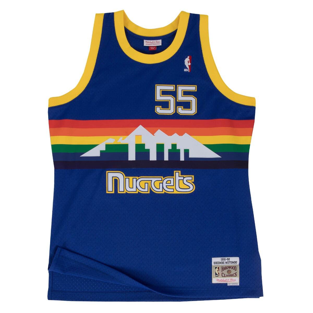 Mitchell & Ness - Maillot Denver Nuggets Nba - T-shirt Sans Manche - Bleu - 42 M/l - Decathlon