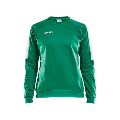 Dames ronde hals sweatshirt craft progress r-neck