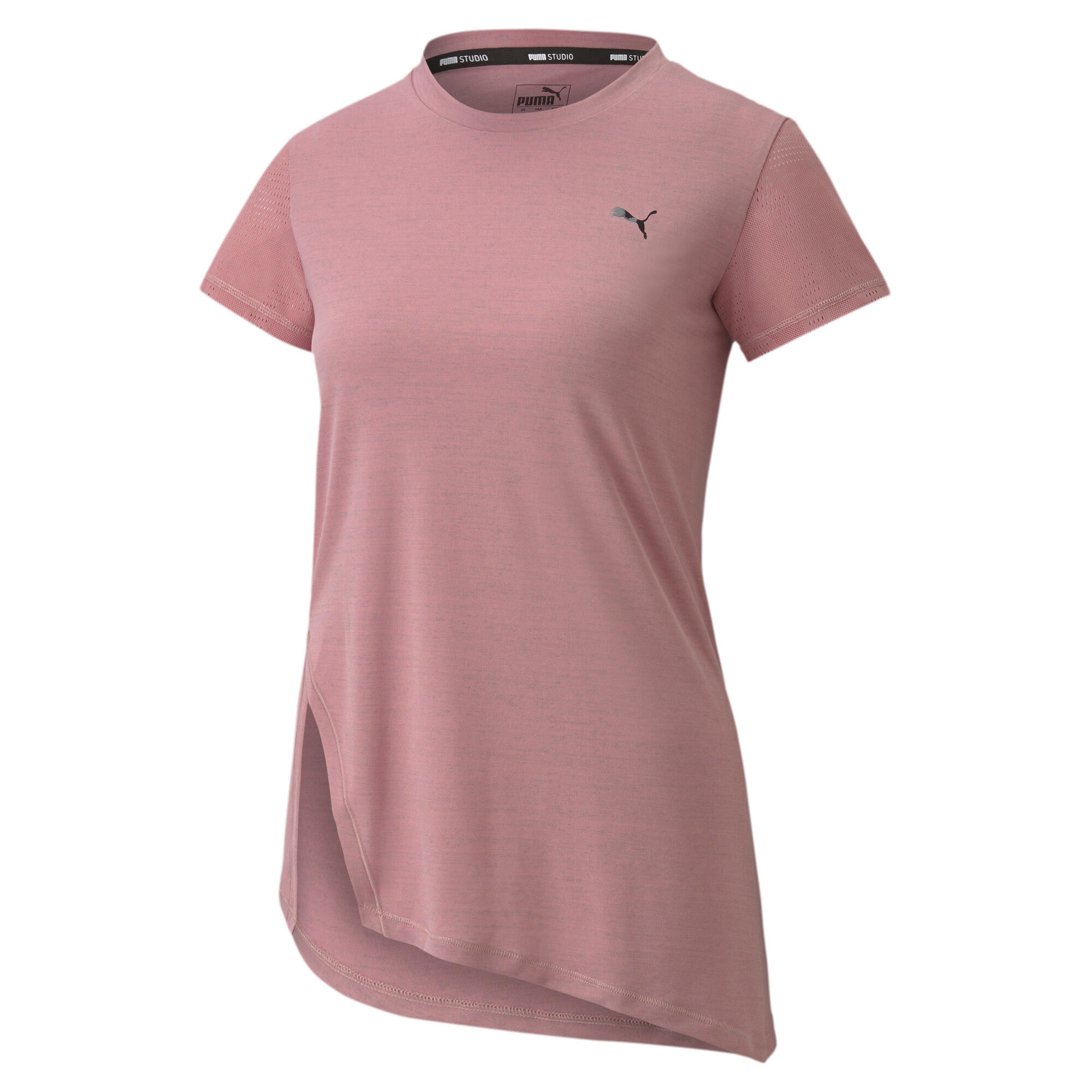 Puma - T-shirt Femme Puma Studio Lace Ss - T-shirt Manches Courtes - Rose - 36 Xs - Decathlon