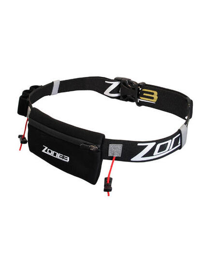 Cintura Running avec pochette carburant néoprène et stockage gel énergétique Zon