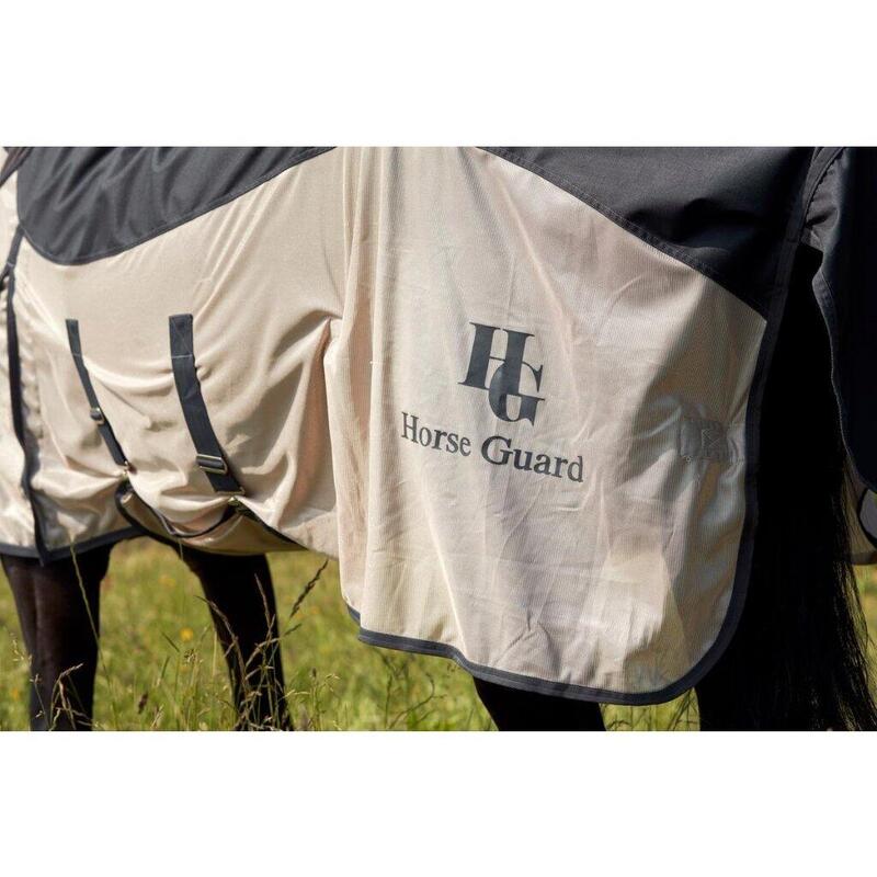 Couverture anti-insecte/été pour cheval en maille imperméable HorseGuard