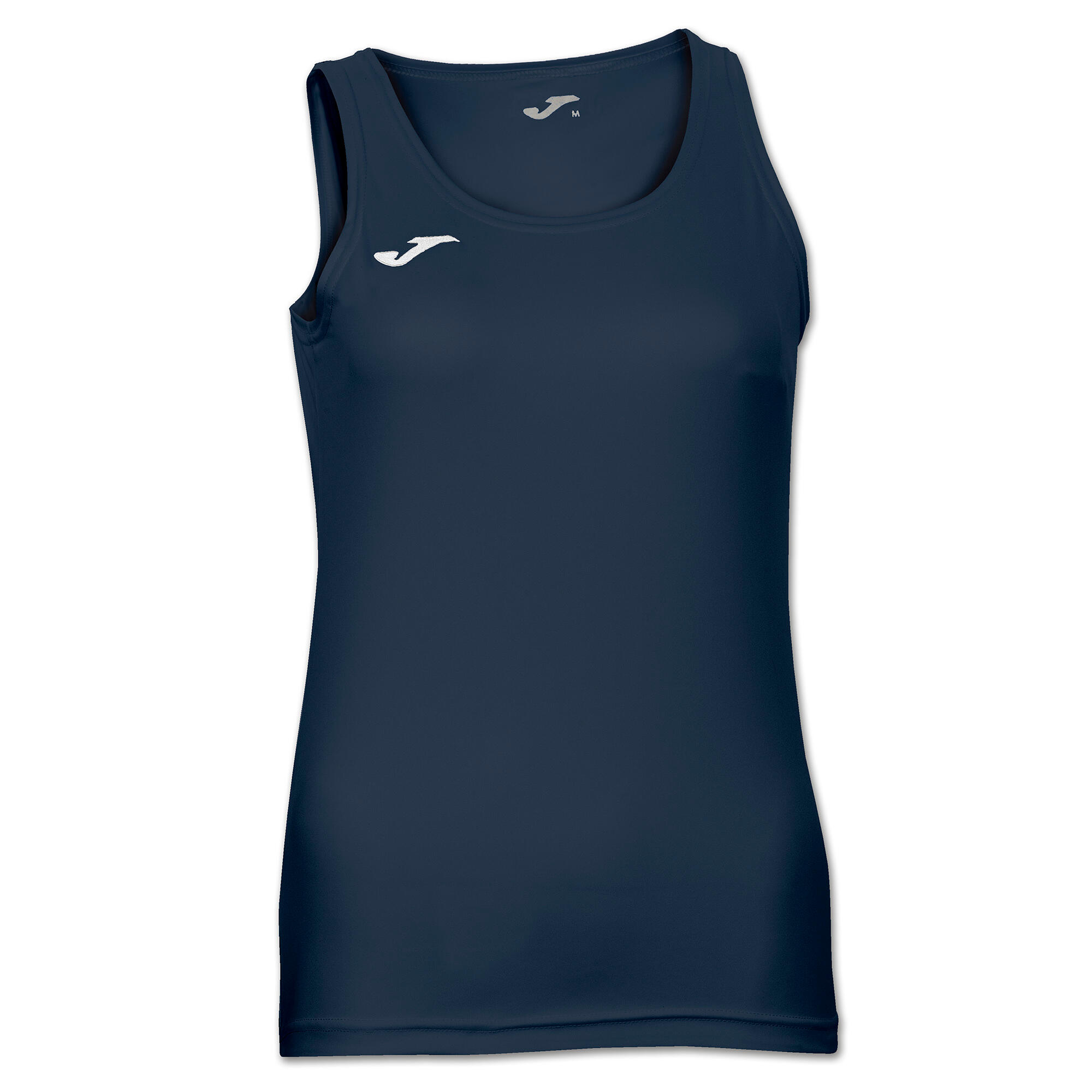Camiseta Sin Mangas Fitness Mujer Joma Diana Naranja Flúor 7/7