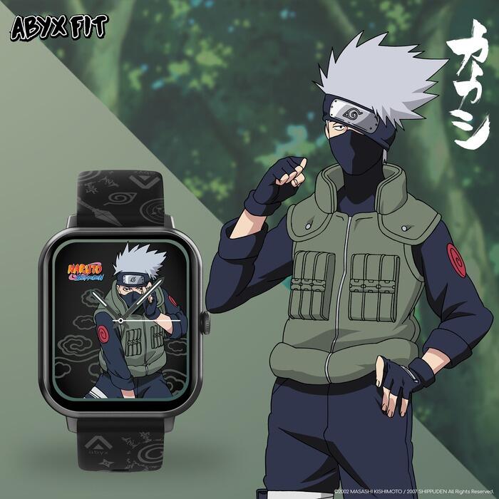 Abyx Fit Touch 3 Naruto Edition – Montre connectée exclusive modèle Kakashi