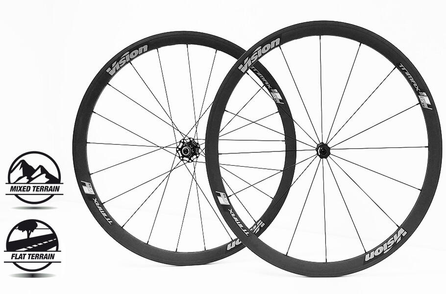 VISION Wielen met banden Vision Trimax35 kbs sh11 v17