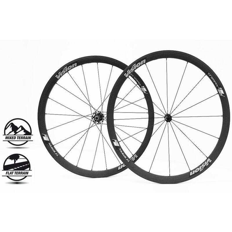 Rodas com pneus Vision Trimax35 kbs sh11 v17