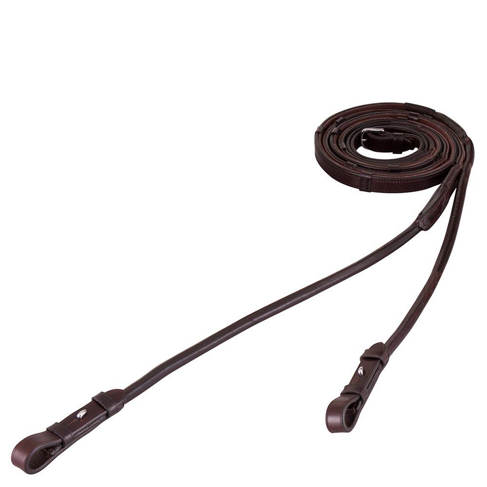 Non-slip leather horse reins BR Equitation