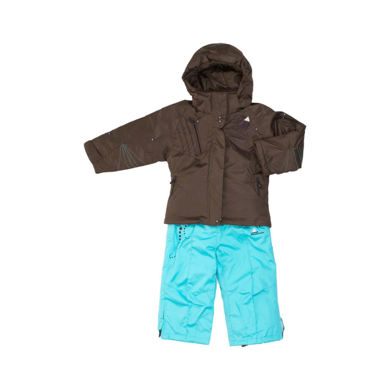 Peak Mountain - Combinaison De Ski Fille Peak Mountain Fazly - Combinaison De Ski - Marron -  6 À 8 Ans - Decathlon