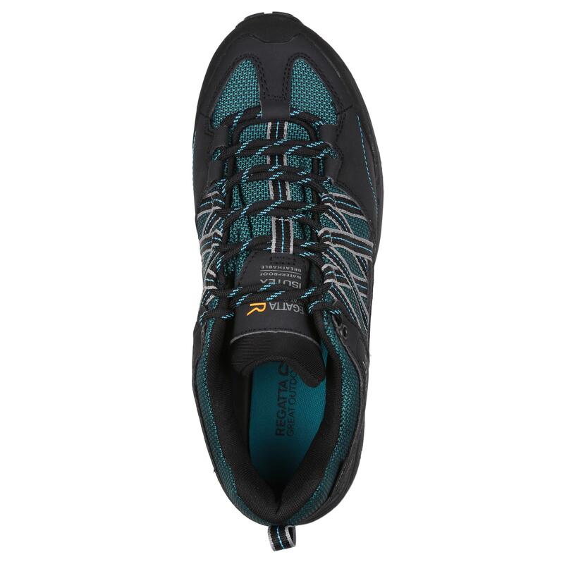 Zapatillas Trekking Mujer Impermeables Regatta Samaris Ii, teal blue