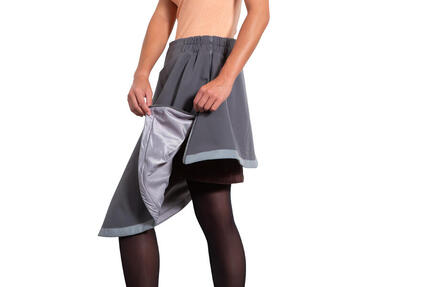 HOLLY Überrock Winter - Grau - XS/S