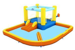 Parque aquático infantil insuflável h2ogo beach bounce