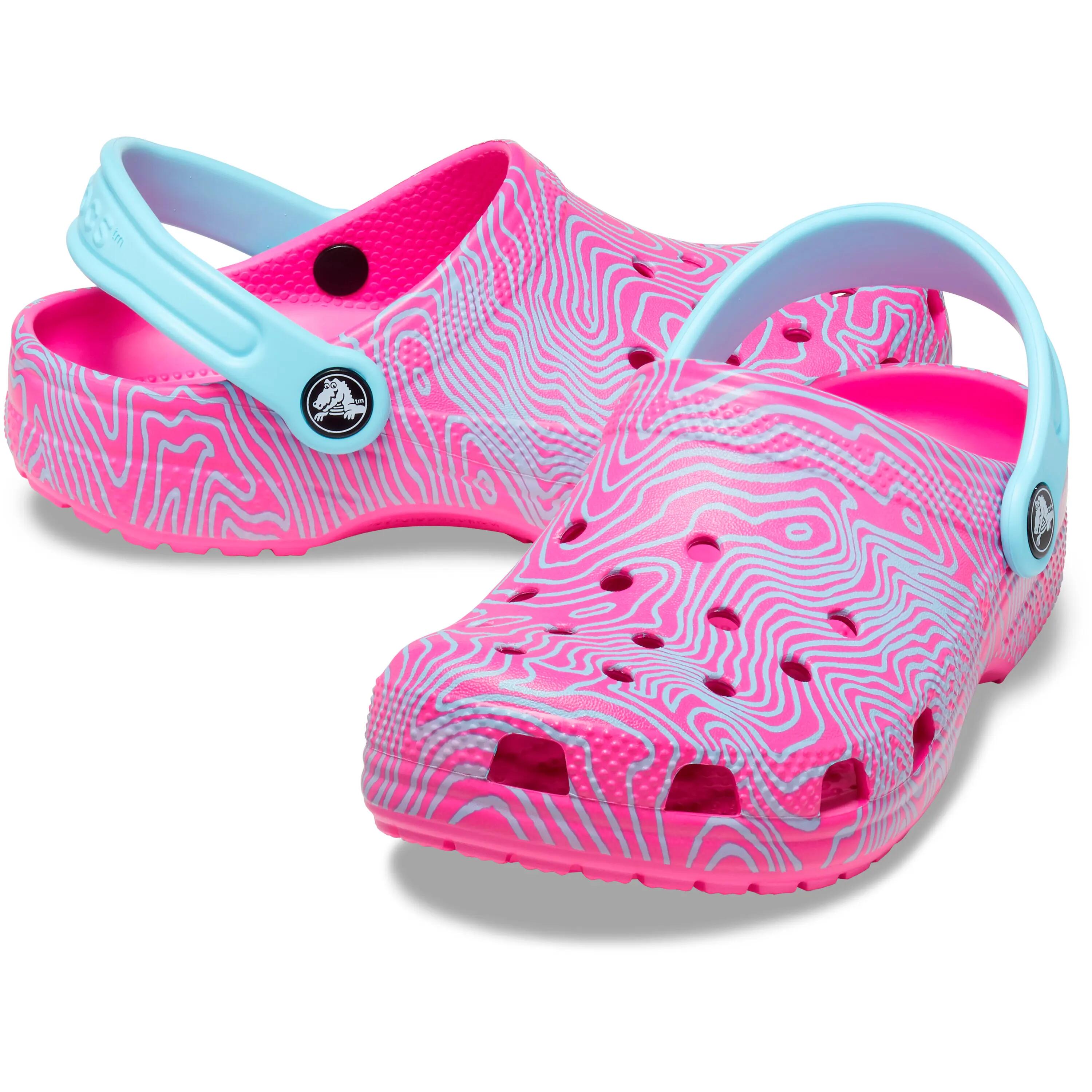 Sabots Crocs Classic Topographic Multicolorido 2/5