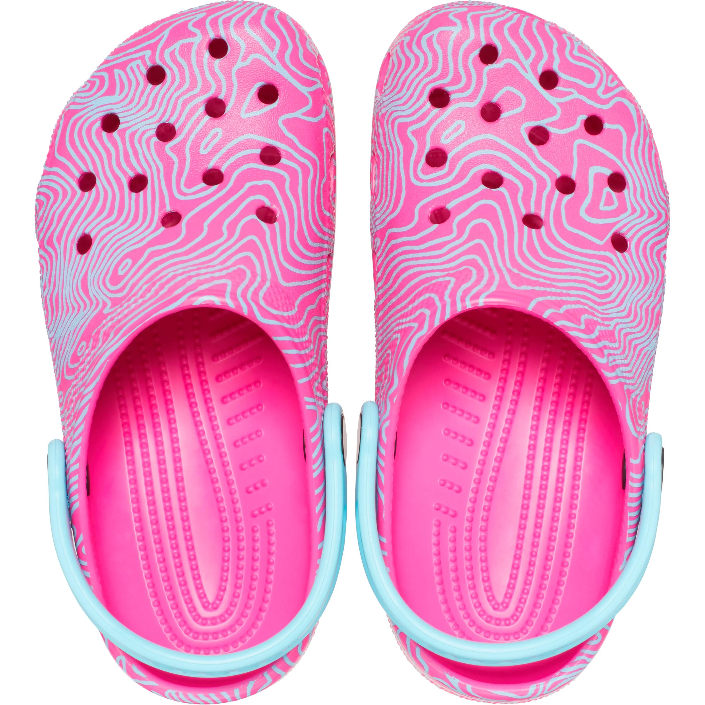 Sabots Crocs Classic Topographic Multicolorido 3/5
