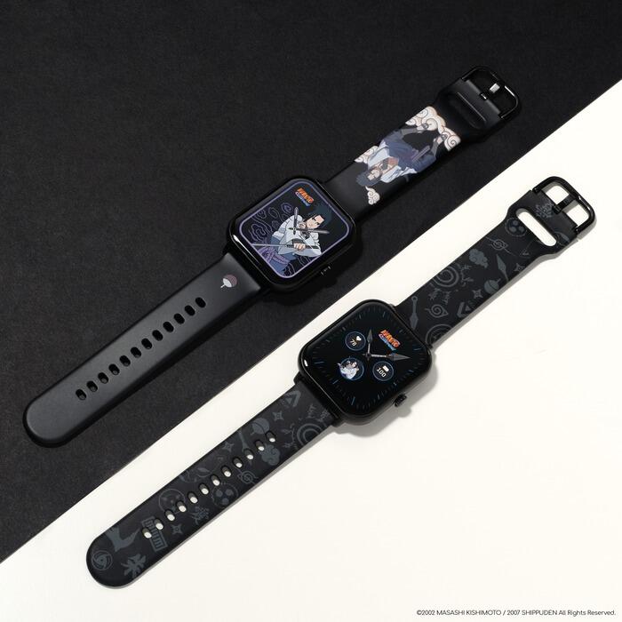 Abyx Fit Touch 3 Naruto Edition – Montre connectée exclusive modèle Sasuke