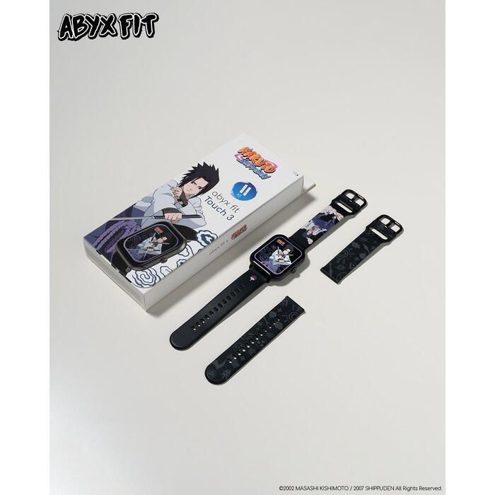 Abyx Fit Touch 3 Naruto Edition – Montre connectée exclusive modèle Sasuke
