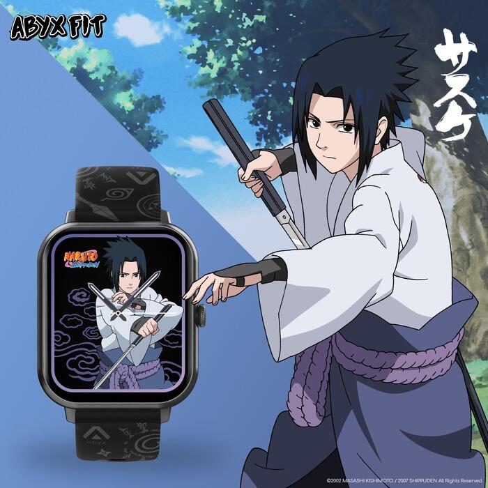 Abyx Fit Touch 3 Naruto Edition – Montre connectée exclusive modèle Sasuke