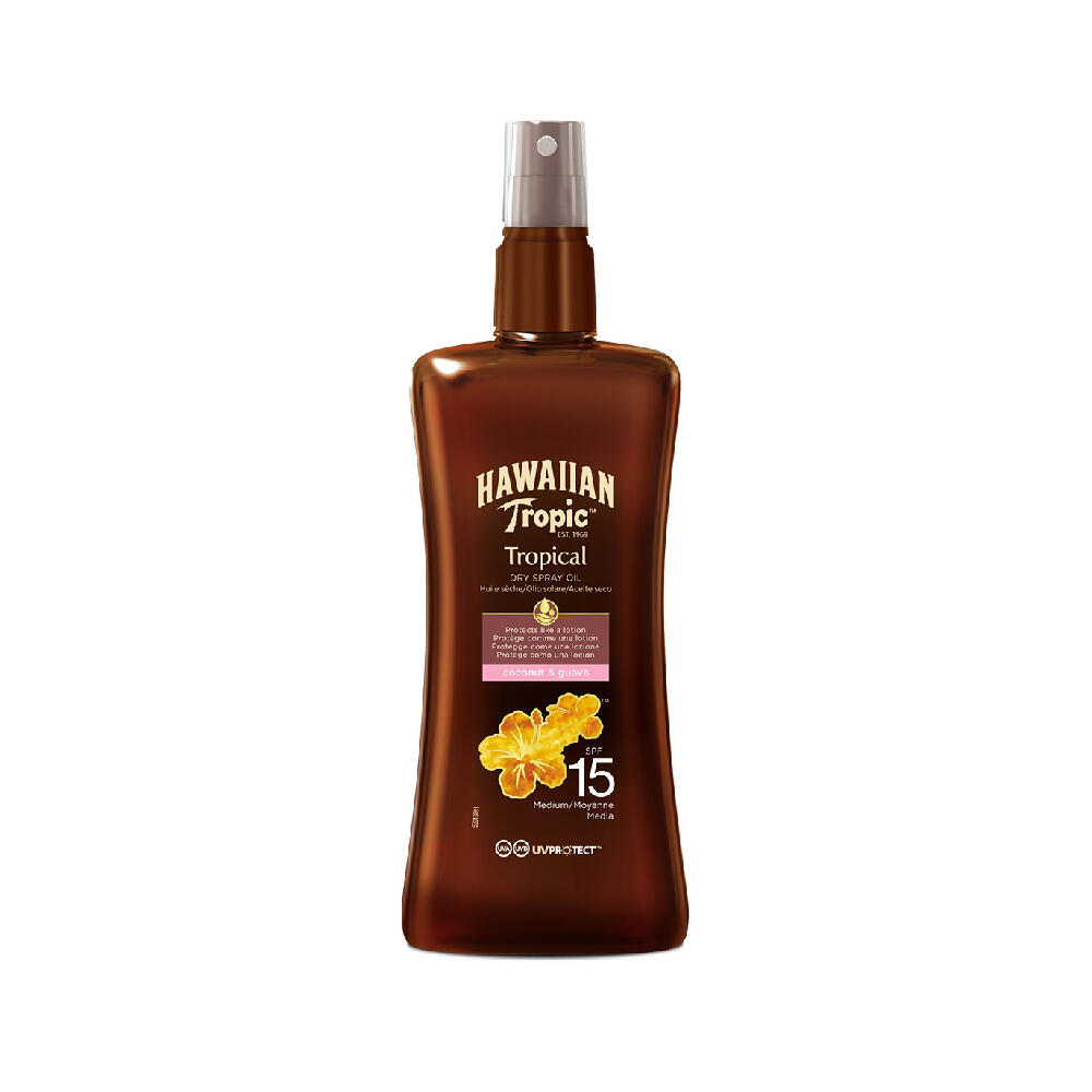 HAWAIIAN TROPIC Aceite seco bronceador Hawaiian Tropic - Protective Dry Oil Spray -   SPF15