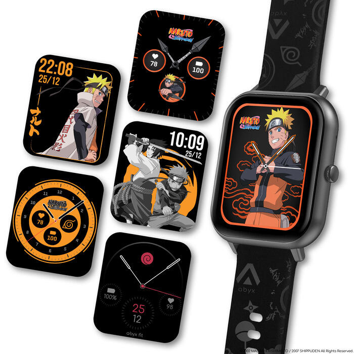 Abyx Fit Touch 3 Naruto Edition – Modelo exclusivo de smartwatch Naruto 3/7