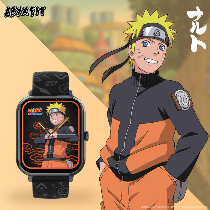Montre connectée Abyx Fit Touch 3 - Collection Naruto