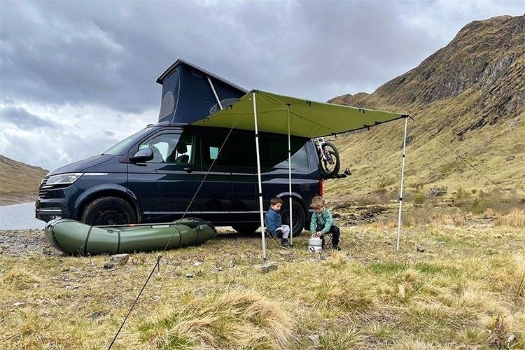 outdoorowy DD Hammocks Campervan Tarp - Olive Green 2/6