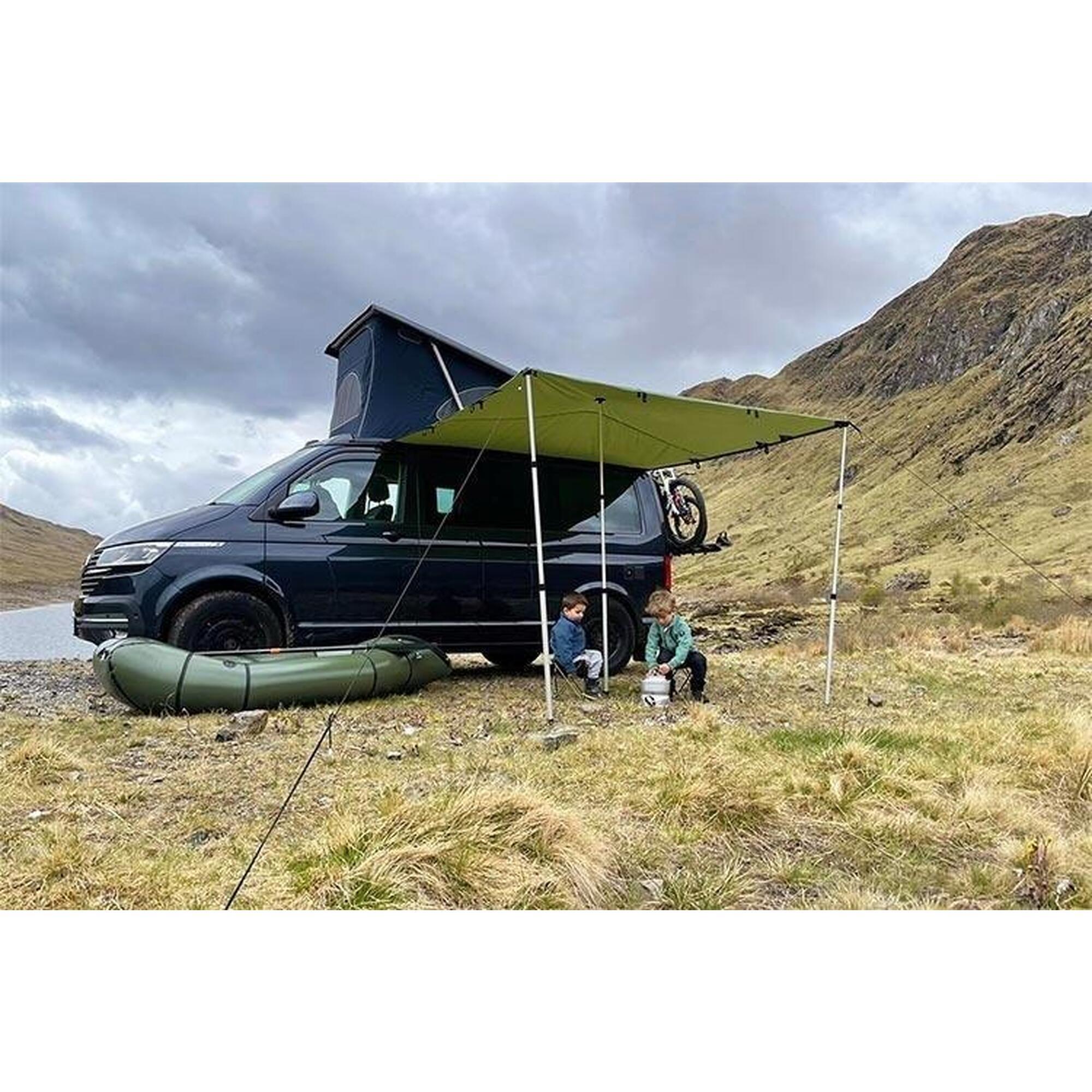 Tenda 2.5m x 2.5m Prelata Campervan DD Hammocks Olive Gree