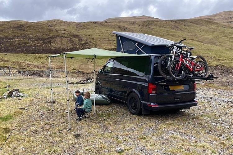 outdoorowy DD Hammocks Campervan Tarp - Olive Green 4/6