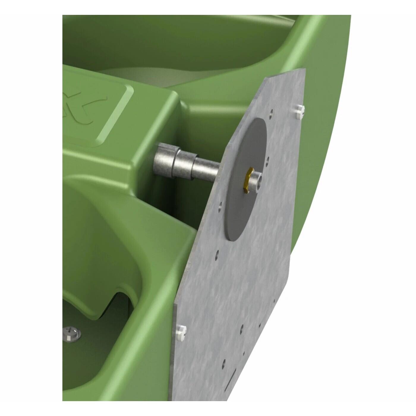 Abreuvoir à flotteur double pr réservoir de pâturage Kerbl S60 3/3