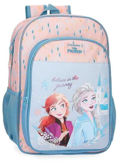 Mochila escolar Niña Disney Frozen Believe in the journey 40 cm Azul