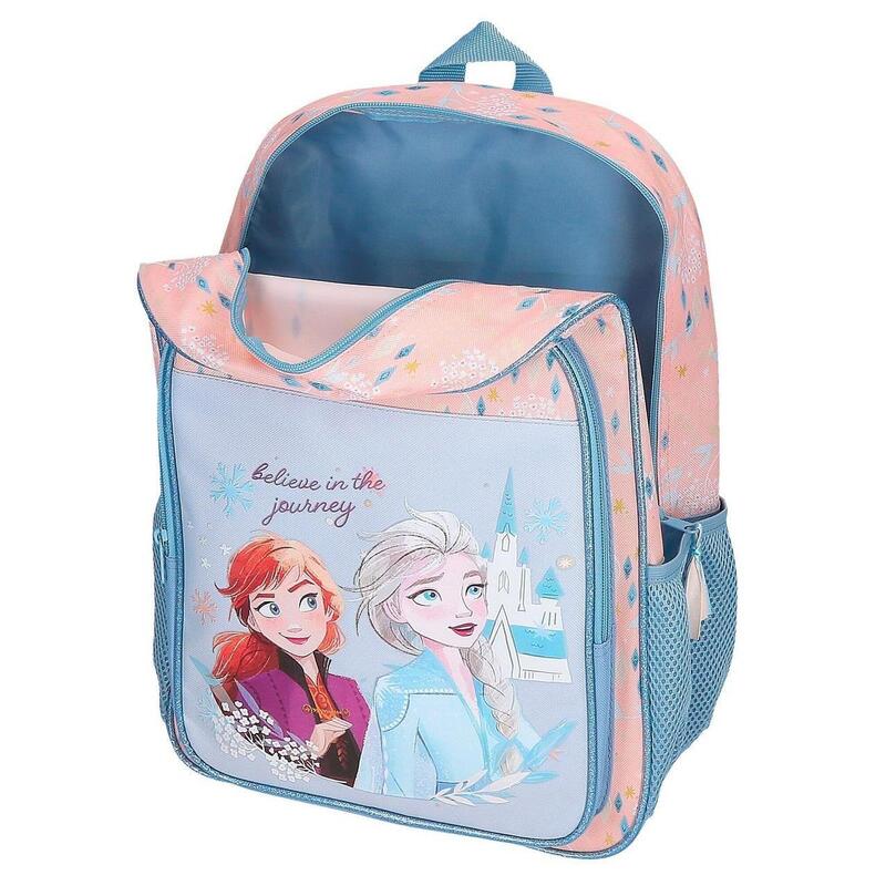 Mochila escolar Niña Disney Frozen Believe in the journey  40 cm Azul