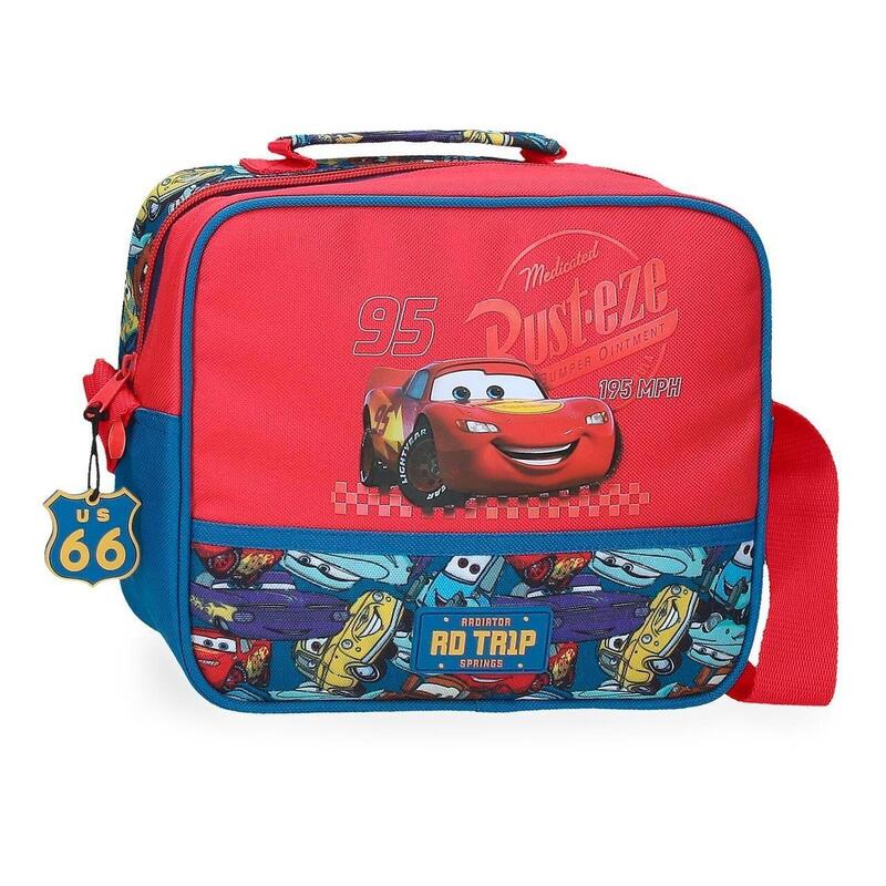 Neceser Niño Disney Cars RD Trip  20 cm Rojo