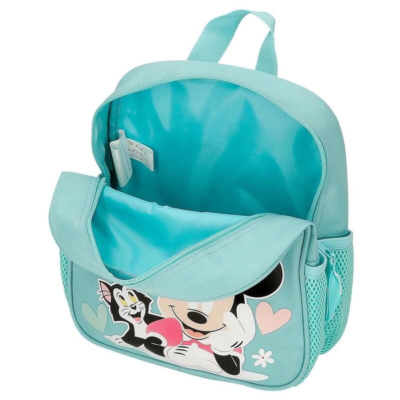 Mochila escolar Niña Disney Minnie & Figaro  25 cm Azul