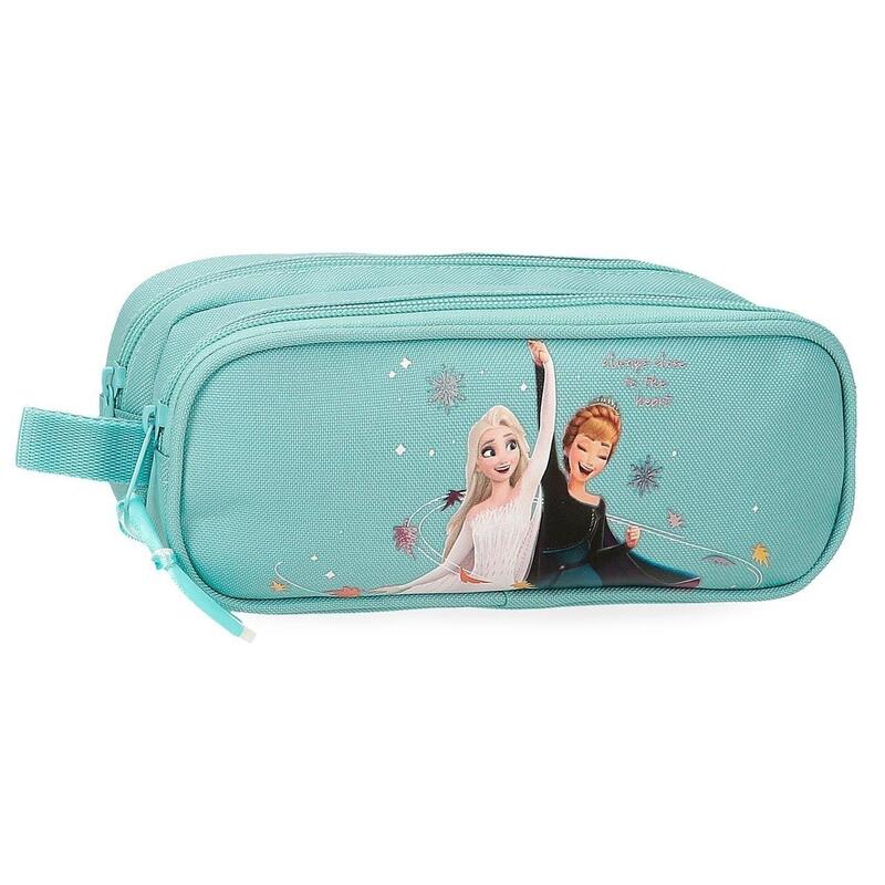 Estuche Niña Disney Frozen Always close to the heart 9 cm Azul