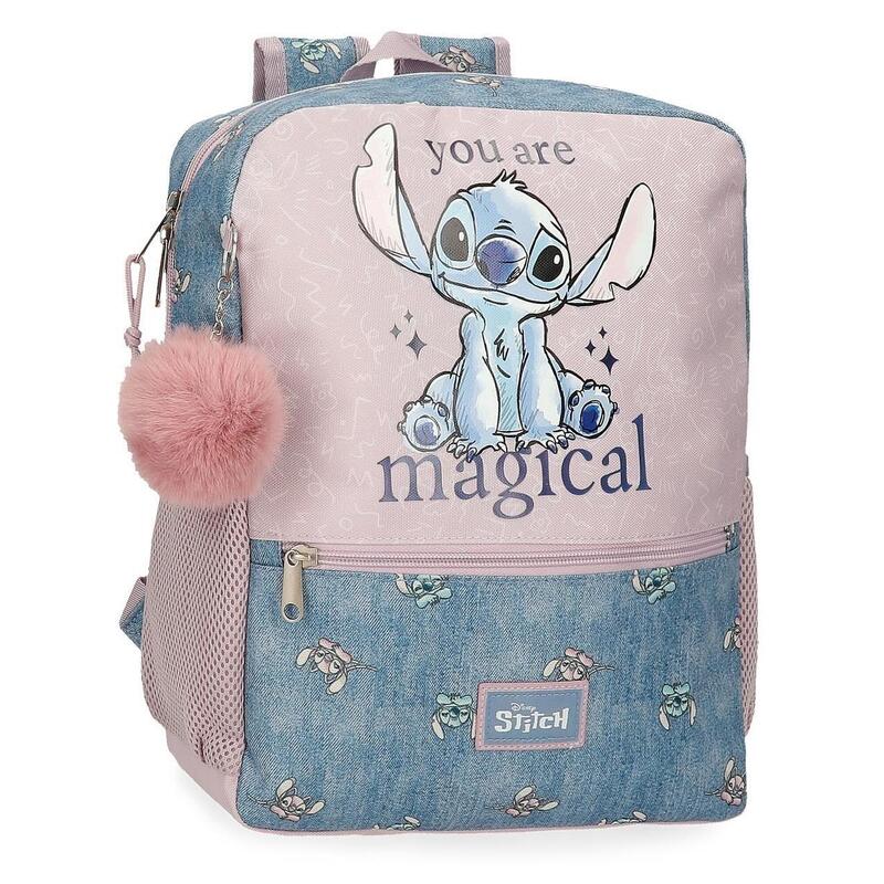 Mochila escolar Niña Disney Stitch You are magical  33 cm Azul