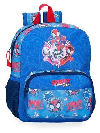 Mochila escolar Niño Marvel Spidey Power of 3 28 cm Azul