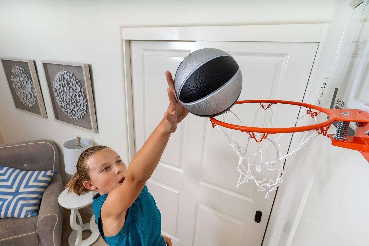 SKLZ Pro Mini Hoop Swish Ballon En Mousse - Noir / Argent 2/5