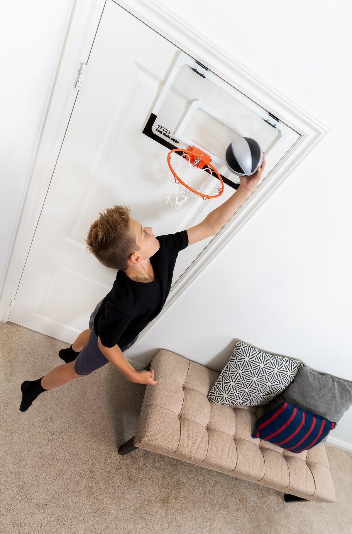 SKLZ Pro Mini Hoop Swish Ballon En Mousse - Noir / Argent 4/5