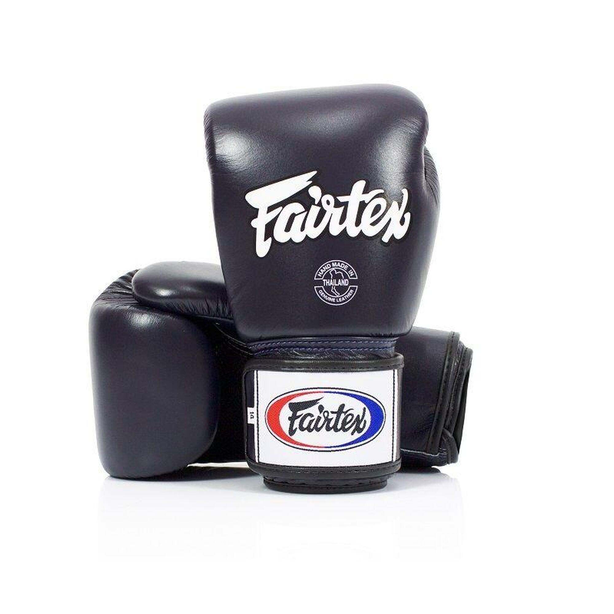 Fairtex (kick)bokshandschoenen Tight Fit Blauw