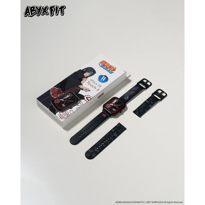 Abyx Fit Touch 3 Naruto Edition – Montre connectée exclusive modèle Itachi