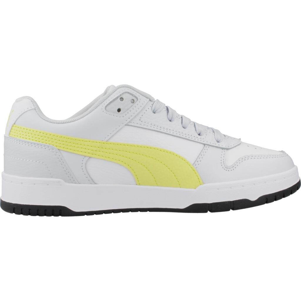 Puma RBD GAME LOW JR Kinder Sneaker Schuhe 387350 11 grau/gelb 4/7