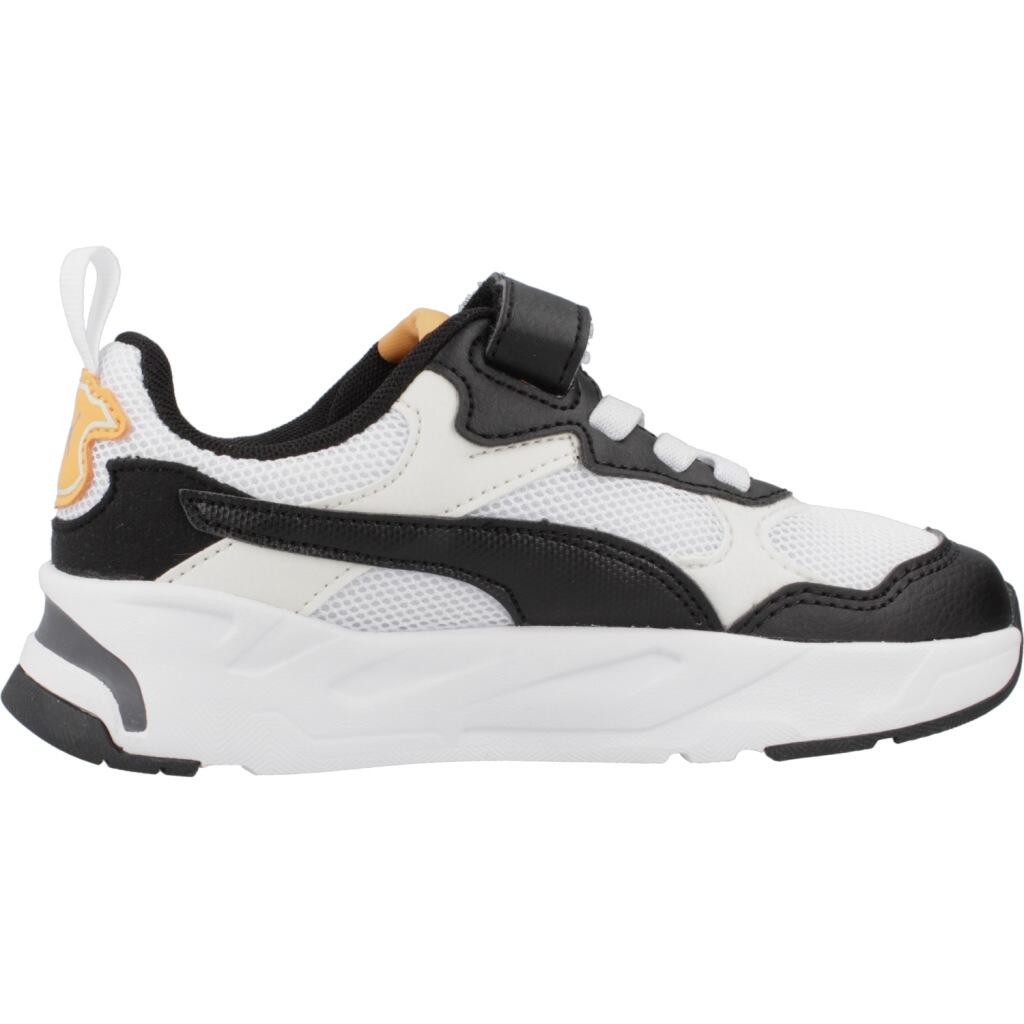 Sneakers Bambino Puma TRINITY AC + PS BIANCO/NERO 4/5