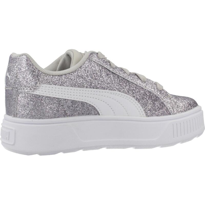 Zapatillas niña Puma Karmen Glitz Ps Gris