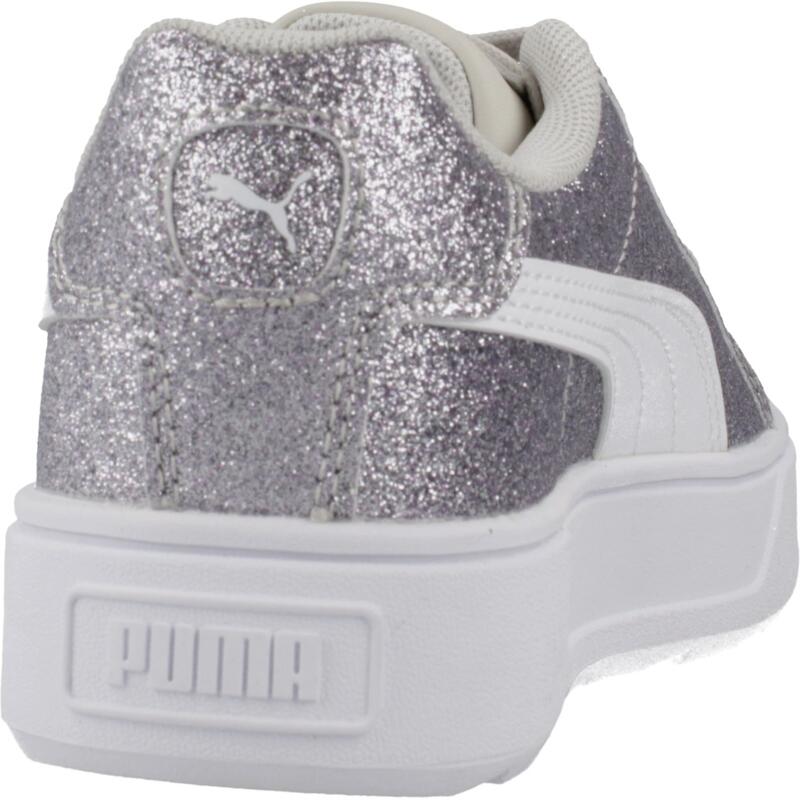 Zapatillas niña Puma Karmen Glitz Ps Gris