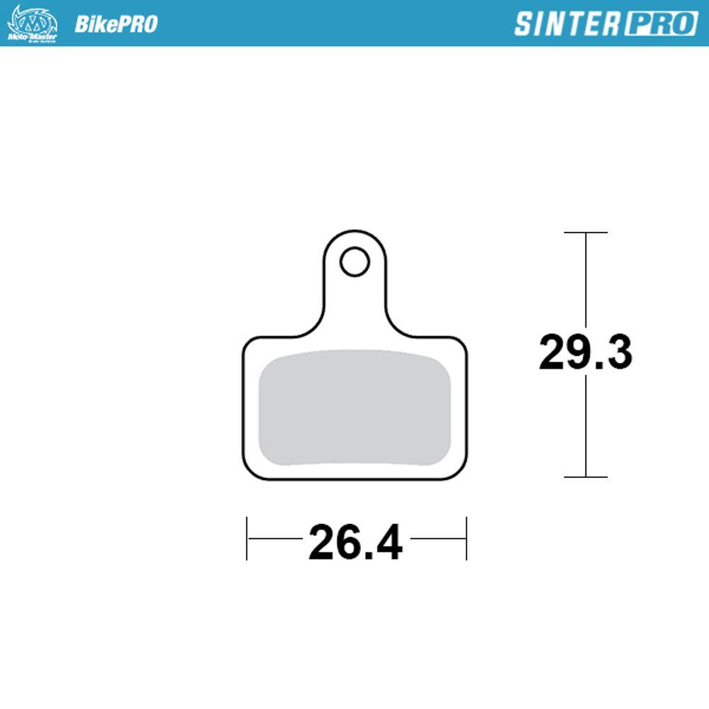 Pastillas de freno sinterizadas SinterPro - Shimano tipo K 2/4