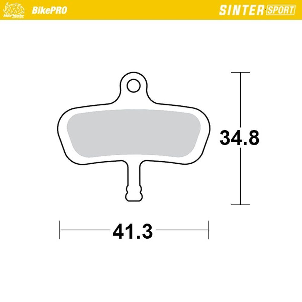 Pastiglie Freno Bici SinterSport ottime sul bagnato - Avid Code 2/4