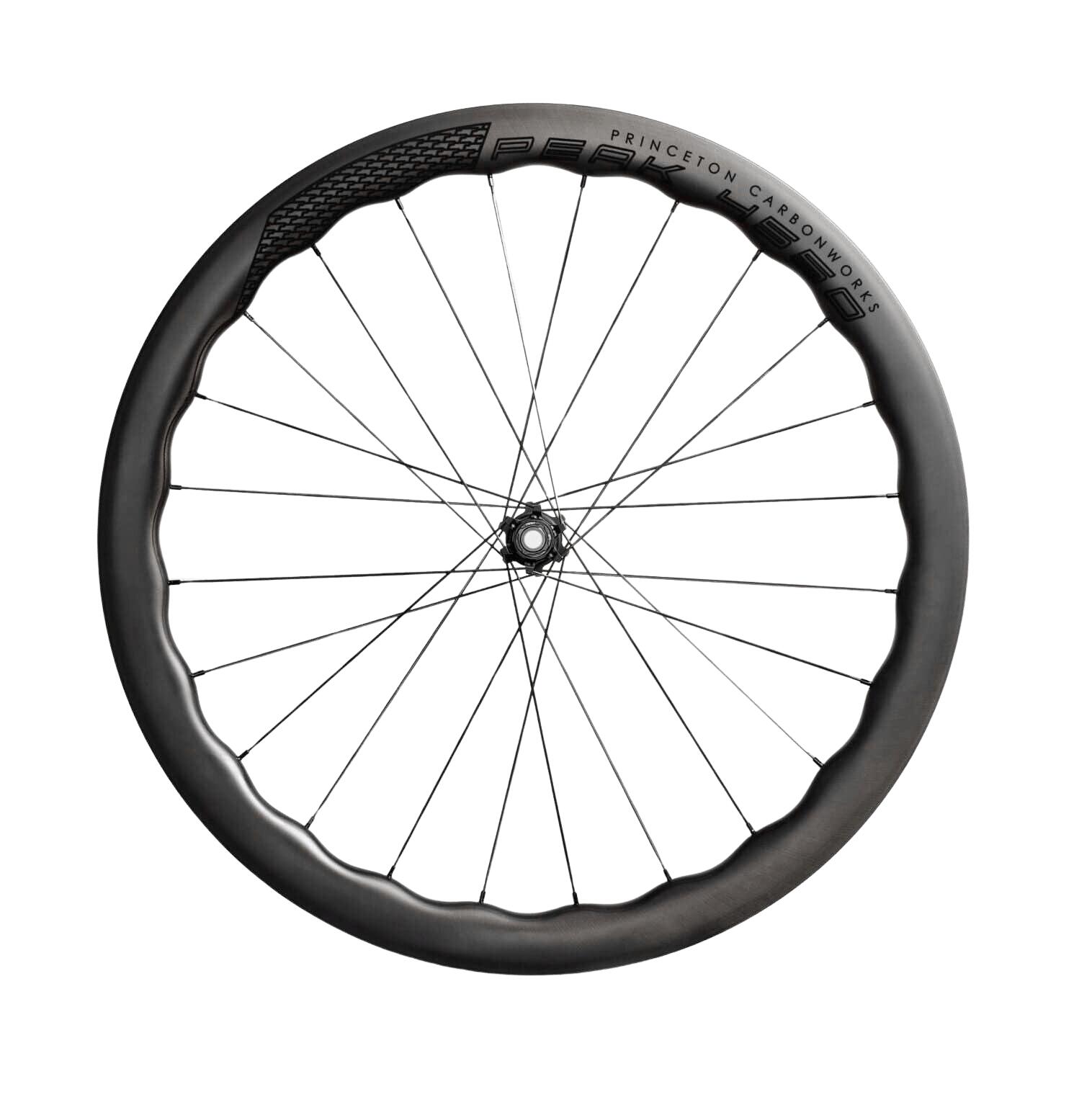 Princeton PEAK Disc Brake White Industries Shimano Carbon Wheelset Gold