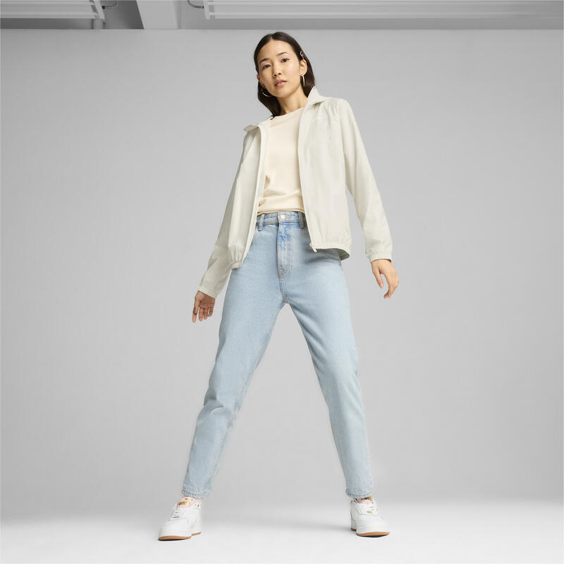 Jachetă Windbreaker Solid Essentials Femei PUMA Alpine Snow White