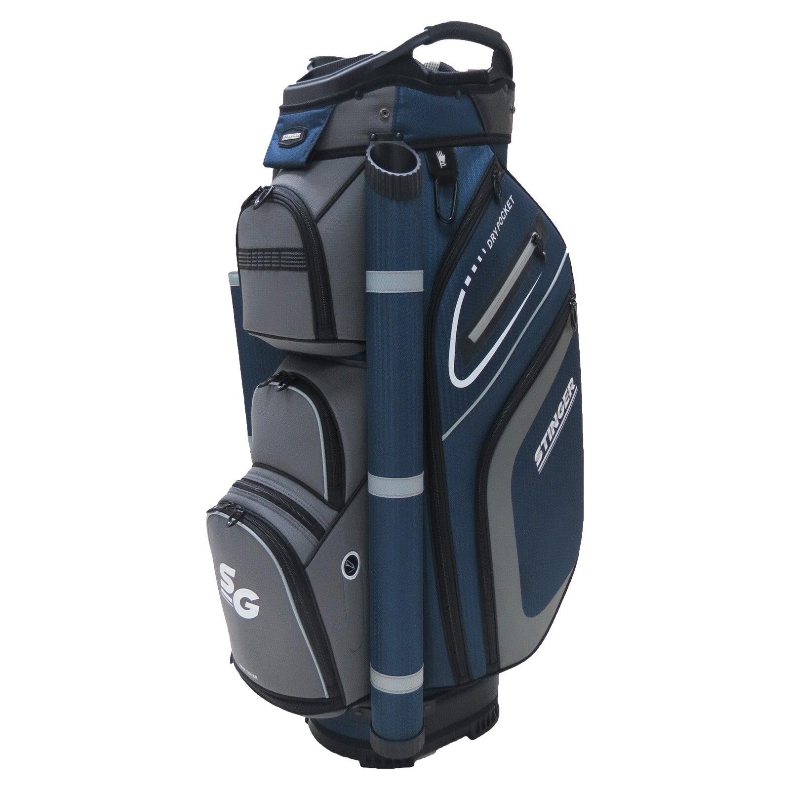 Stinger Premium Cart Bag - Navy / Charcoal