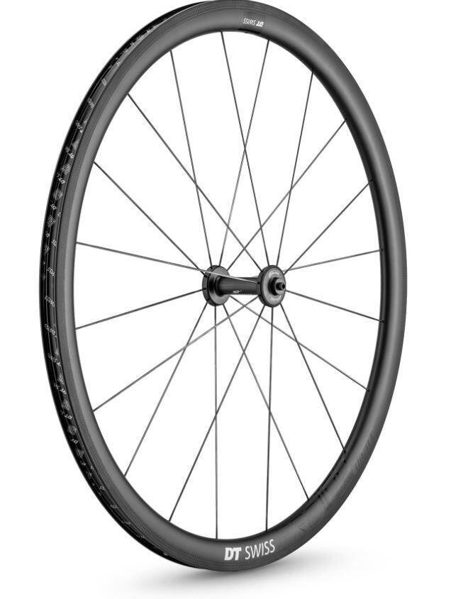 DT Swiss PRC1100 Dicut 35 Rim Brake Front Wheel