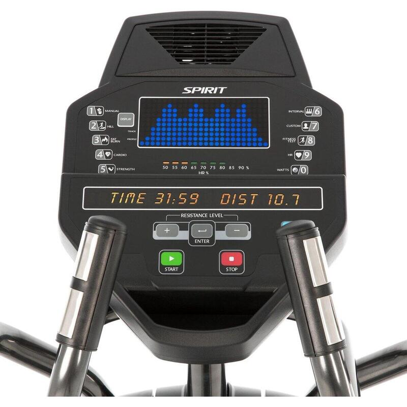 Professionele crosstrainer - Spirit Fitness CE800 - Duurzaam, Ergonomisch & Stil