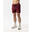 Short 2 en 1 pour hommes - Fitness Cardio ou Running - Rouge foncé