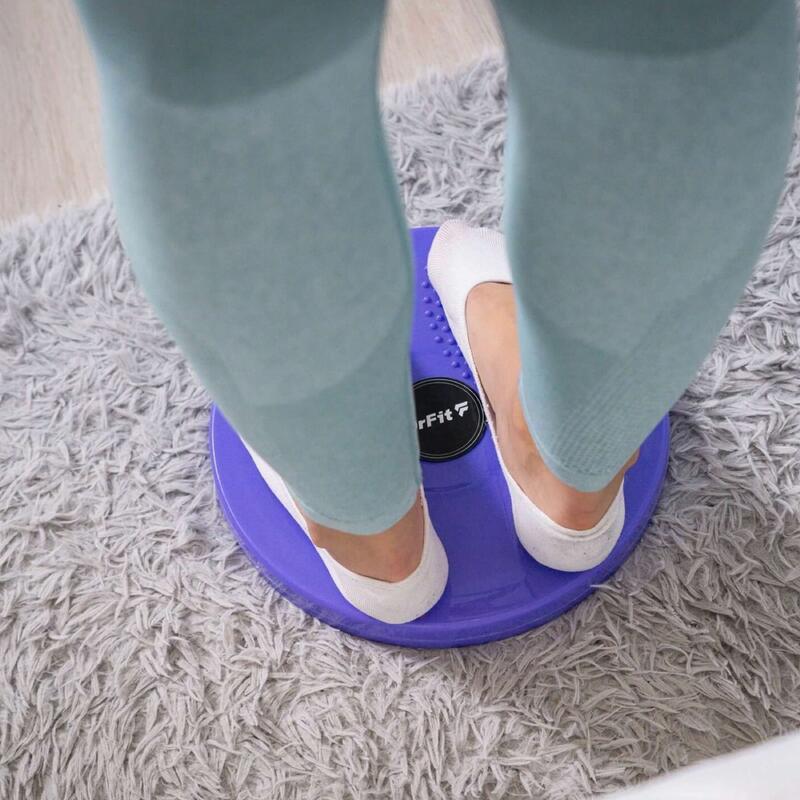 Dysk balansowy sensomotoryczny twister do ćwiczeń masażu regeneracji stóp DrFit